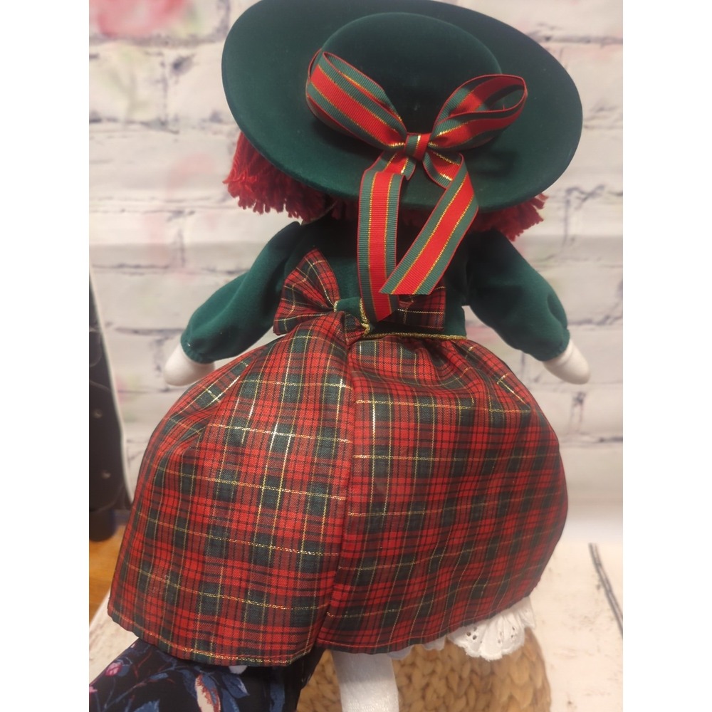 Eden Madeline Collection Madeline Christmas Soft Plush Doll 18" - Picture 8 of 10